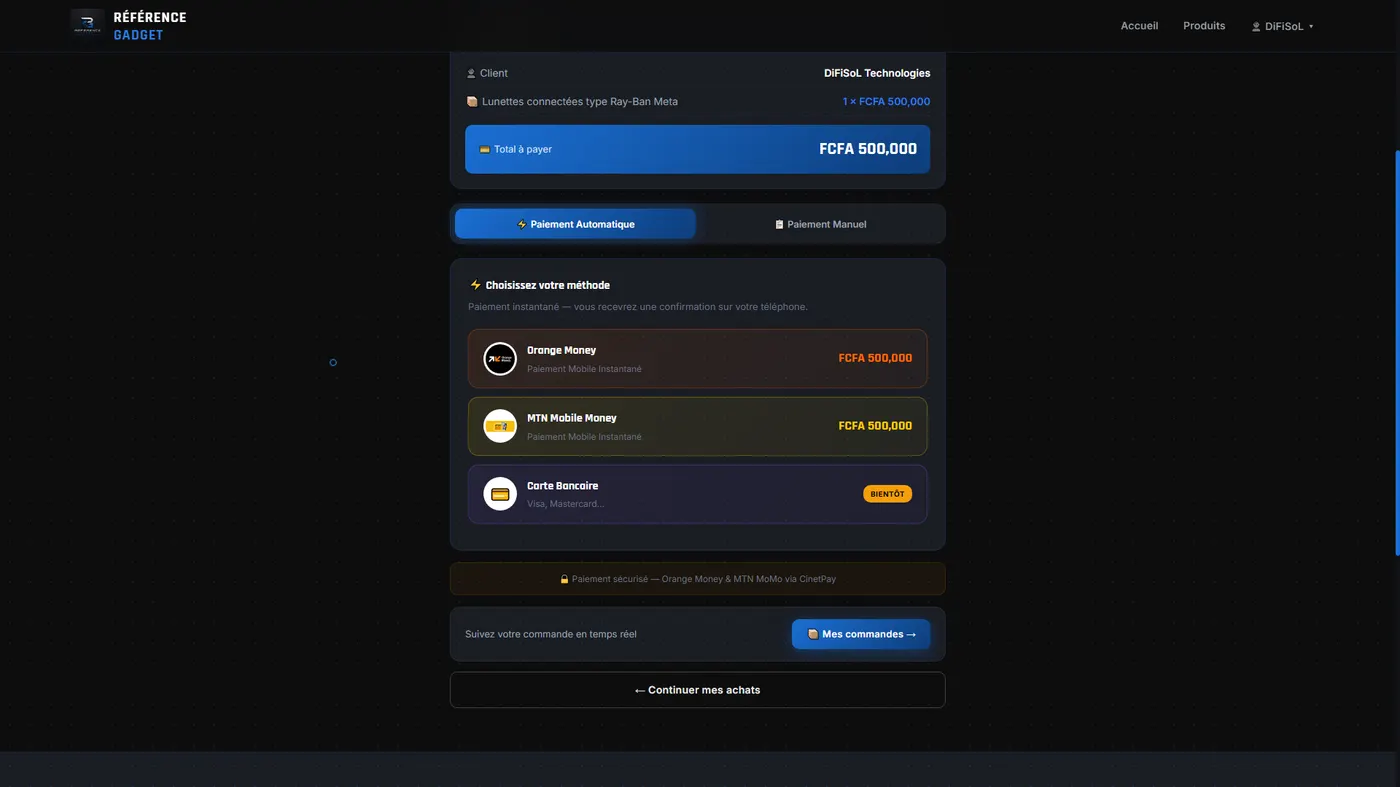 E-Commerce — Boutique en Ligne
